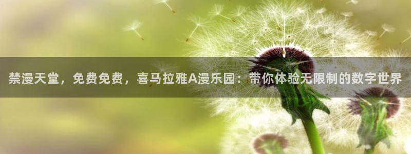 下载虫虫漫画：禁漫天堂，免费免费，喜马拉雅A漫乐园：带你体验无限制的数字世界