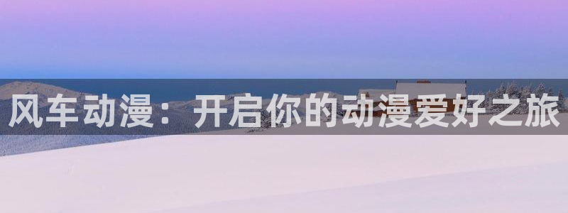 拷贝漫画 copymanager.ory网站：风车动漫：开启你的动漫爱好之旅